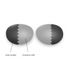 New Walleva Transition/Photochromic Polarized Replacement Lenses For Ray-Ban Round Metal RB3447 50mm Sunglasses